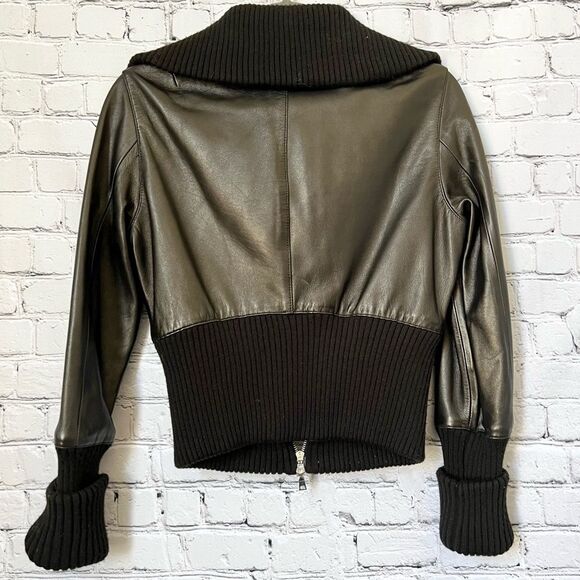 Laundry by Shelli Segal leather jacket - Picture 7 of 7